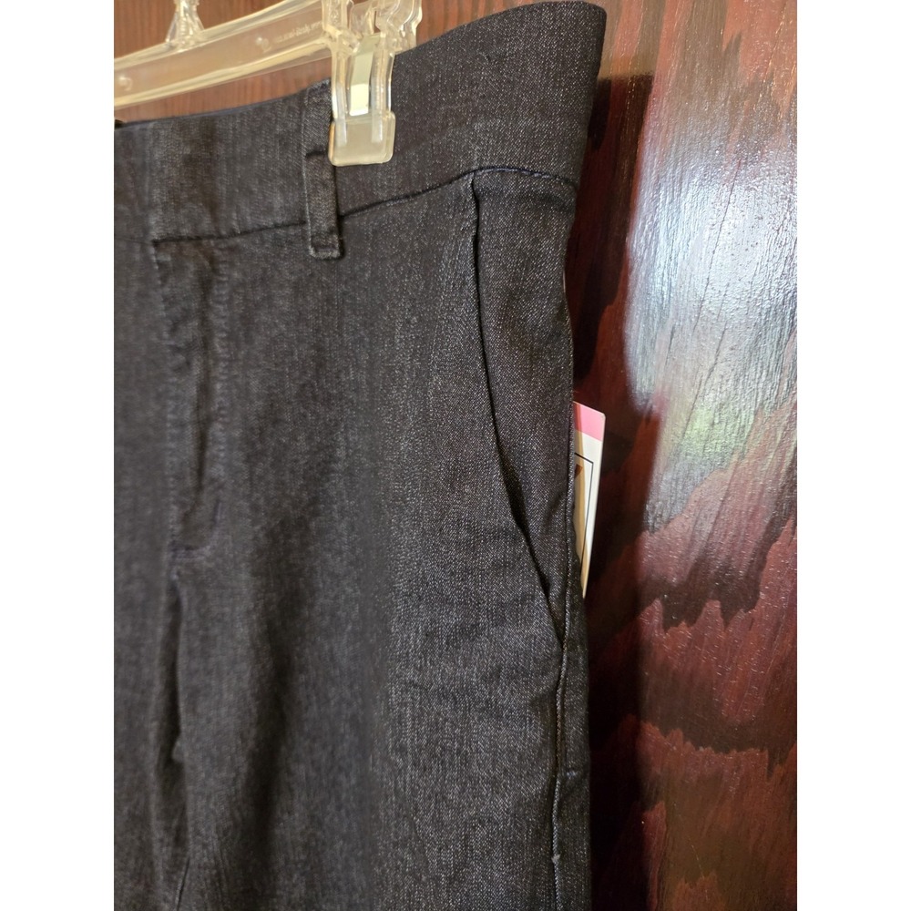 Nine West Women's Wide Leg Trouser Pants Black 6 Business Office Casual NWT - Picture 4 of 12